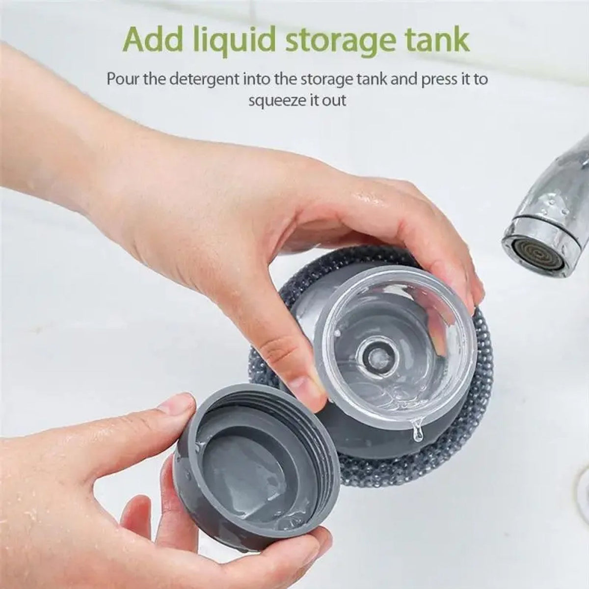 Scrub & Clean Effortlessly with Our All-in-One "Dish Brush" | Fast Wash | Deep Clean