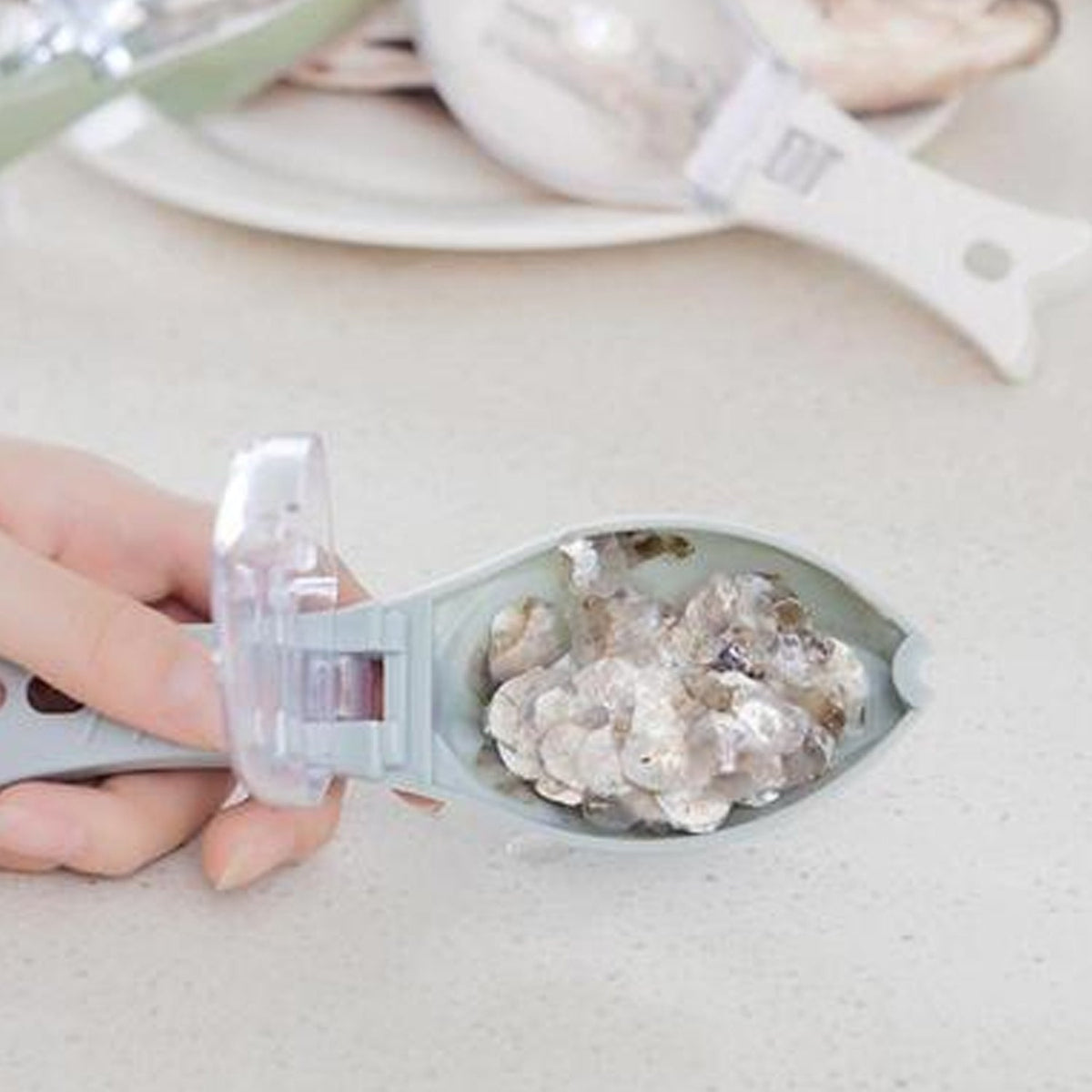 Premium Fish Scale Scraper, Peeler - Fish Tools for Kitchen