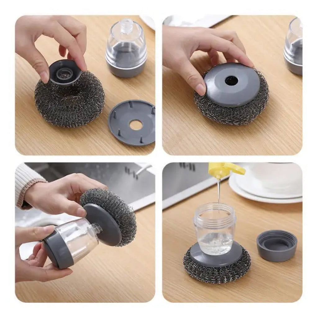 Scrub & Clean Effortlessly with Our All-in-One "Dish Brush" | Fast Wash | Deep Clean
