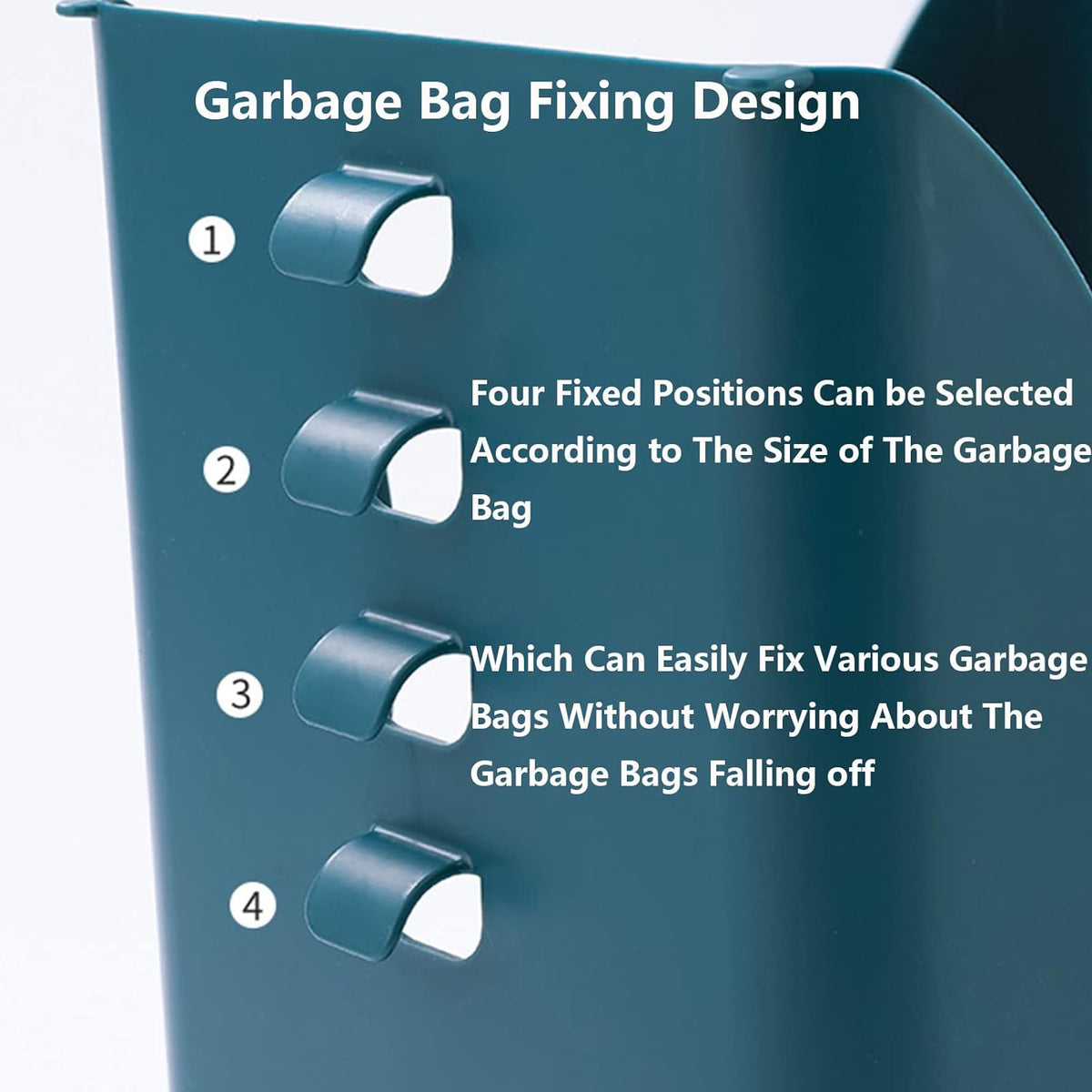 Expandable Trash Can - Adjustable Size | Maximum Convenience | Perfect for Kitchen & Bathroom