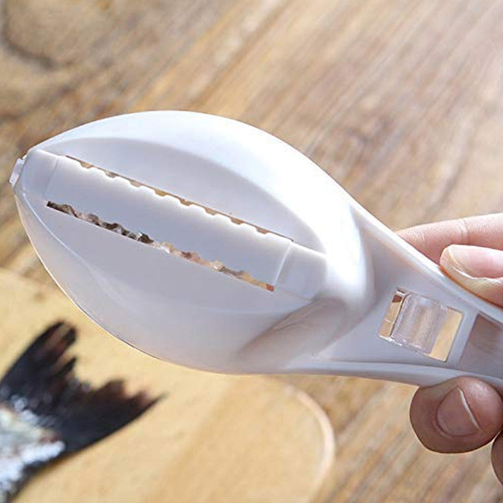 Premium Fish Scale Scraper, Peeler - Fish Tools for Kitchen