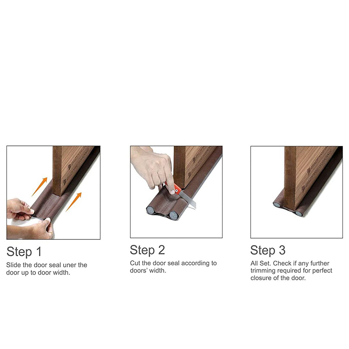 Stop Dust, Noise & Insects Entering Your Room with Our " Premium Door Guard Gap Filler"