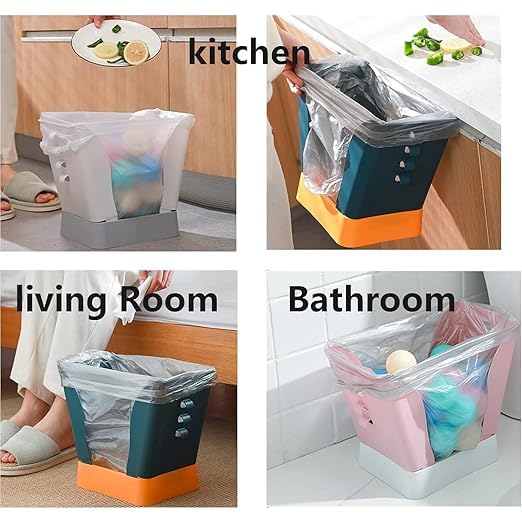 Expandable Trash Can - Adjustable Size | Maximum Convenience | Perfect for Kitchen & Bathroom