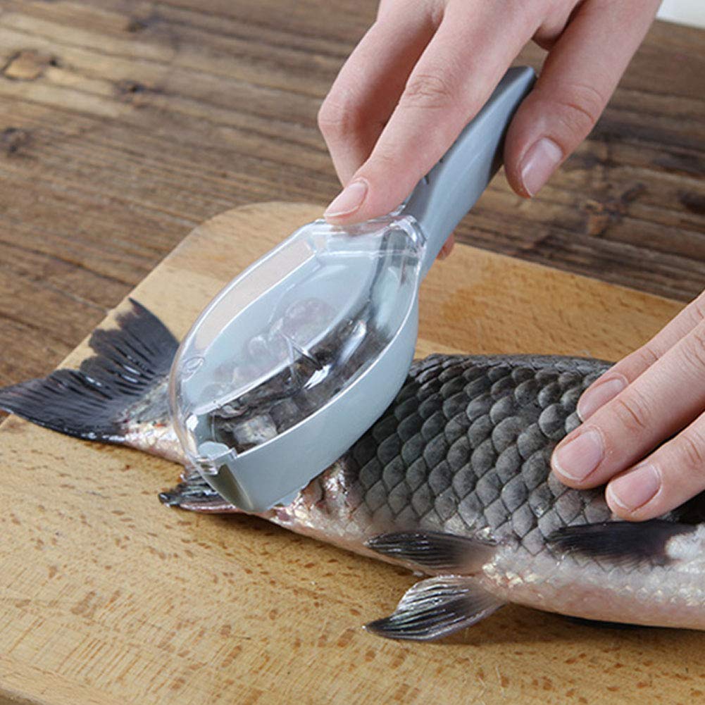 Premium Fish Scale Scraper, Peeler - Fish Tools for Kitchen