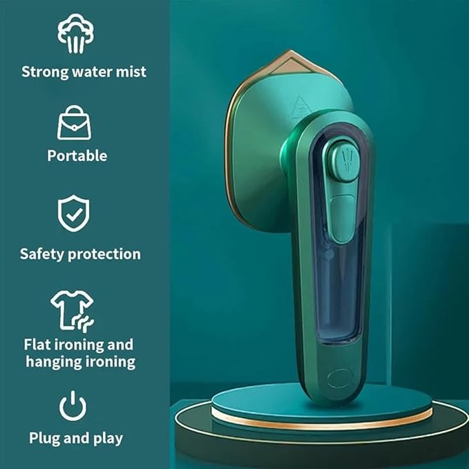 Instant Wrinkle Remover Steamer – Perfect for Home & Travel