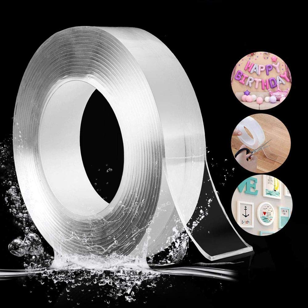 Ultra Strong Double-Sided Nano Tape – Washable | Reusable | Super Sticky