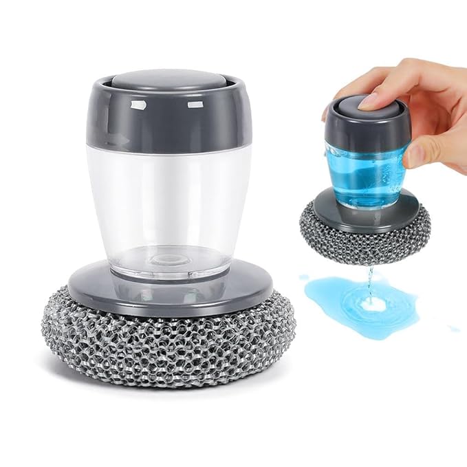 Scrub & Clean Effortlessly with Our All-in-One "Dish Brush" | Fast Wash | Deep Clean