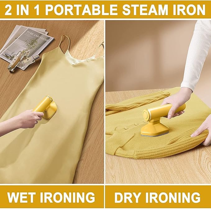 Instant Wrinkle Remover Steamer – Perfect for Home & Travel