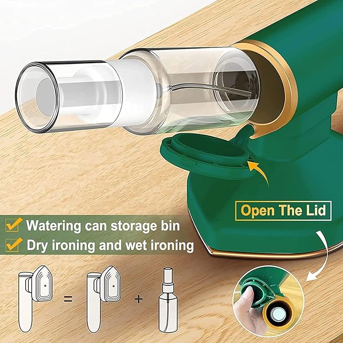 Instant Wrinkle Remover Steamer – Perfect for Home & Travel