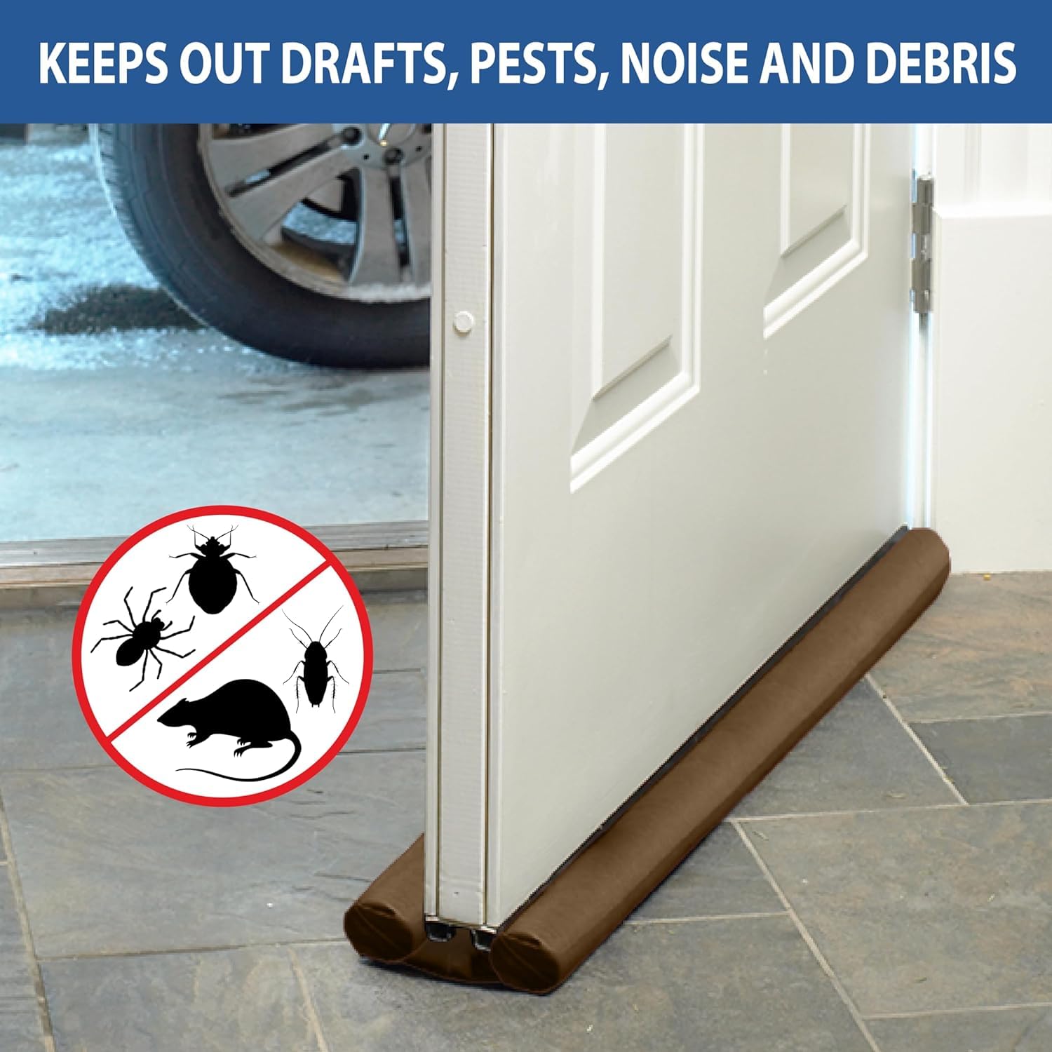 Stop Dust, Noise & Insects Entering Your Room with Our " Premium Door Guard Gap Filler"