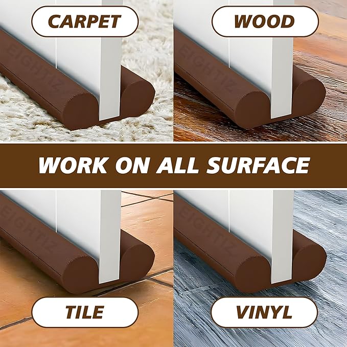 Stop Dust, Noise & Insects Entering Your Room with Our " Premium Door Guard Gap Filler"