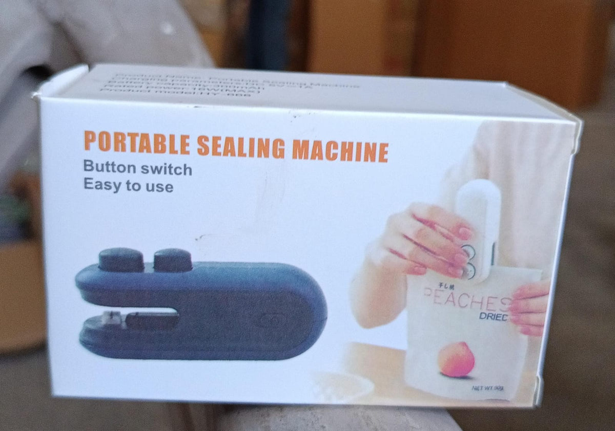 Instant Portable Bag Sealer & Cutter | Freshness Locked Instantly