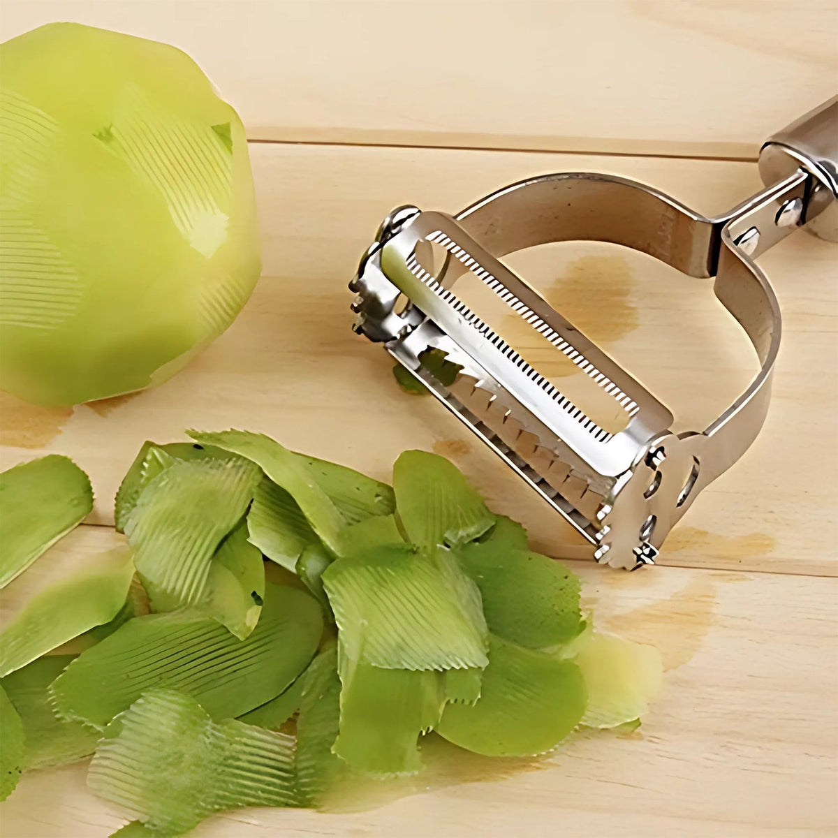 BUY 1 GET 1 FREE | Heavy Duty 2-in 1 Stainless Steel Vegetable Peeler and Julienne Cutter